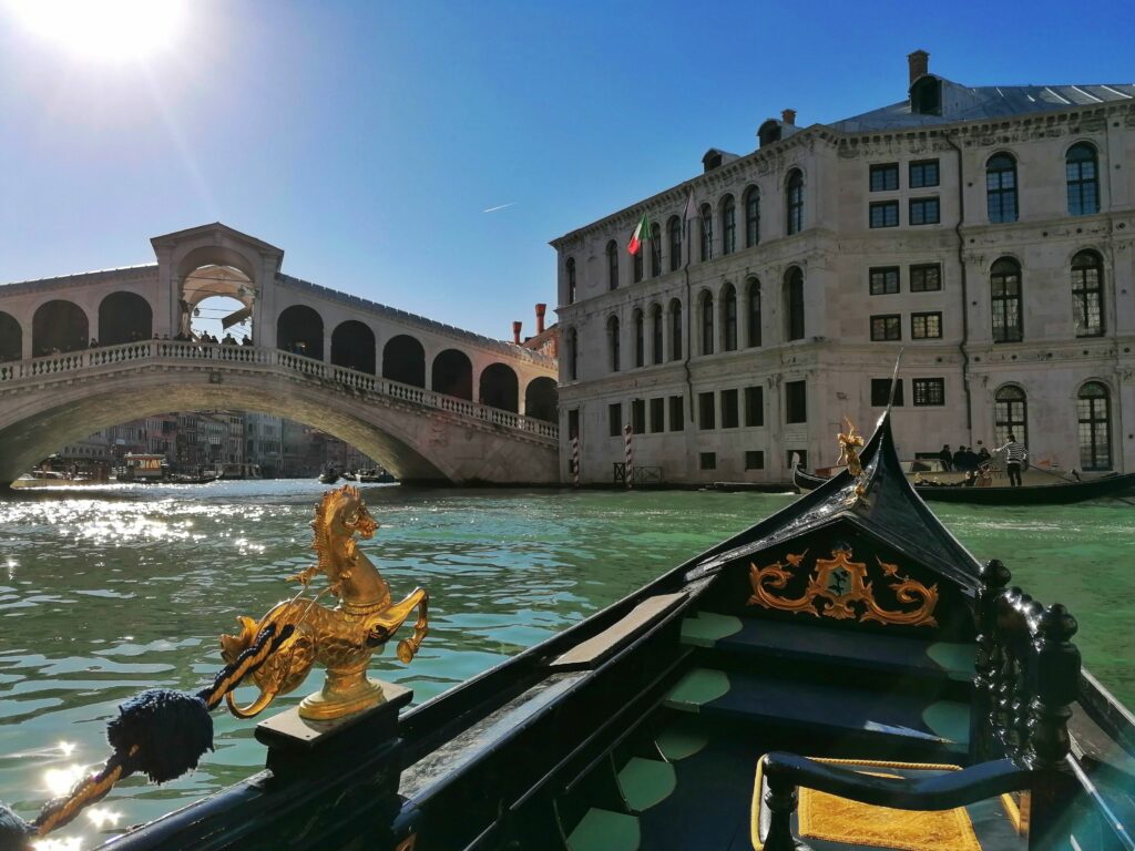 Gondole Venise Rialto