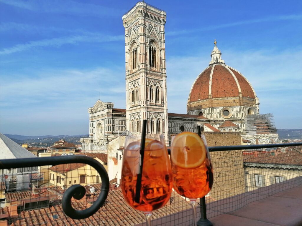 View on Art Rooftop Cocktail Bar Florence