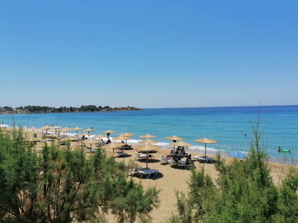 Plage de Pefki Rhodes