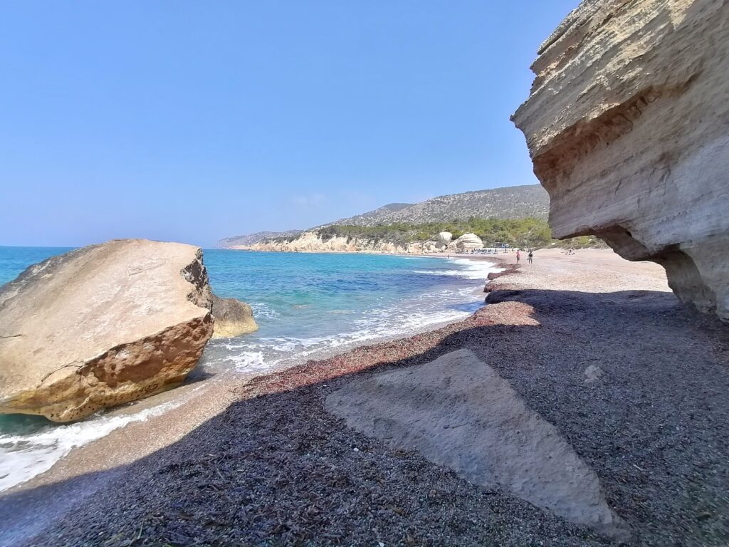 Plage Fourni Rhodes