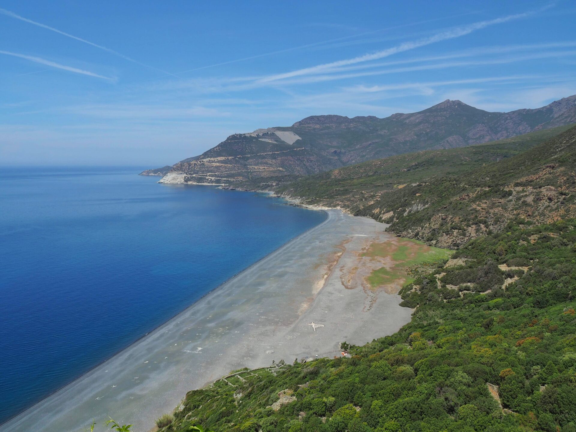 Plage Nonza Corse