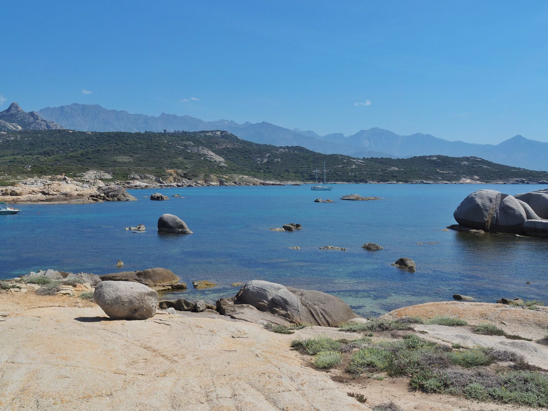 Plage du rocher Corse