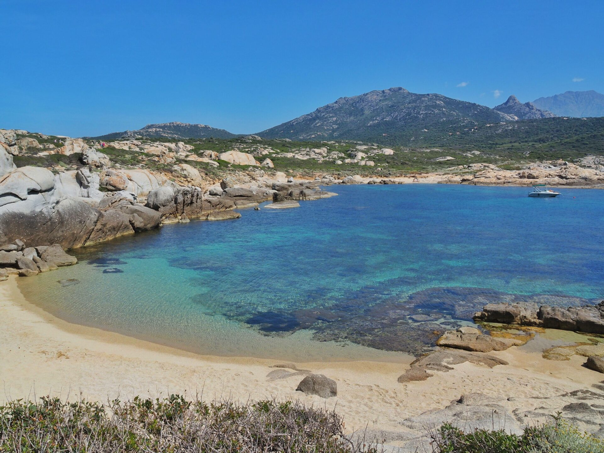 Plage du rocher Corse