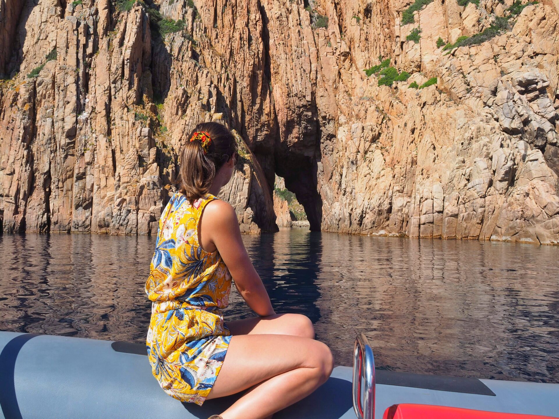 Excursion calanques Piana albellu croisières