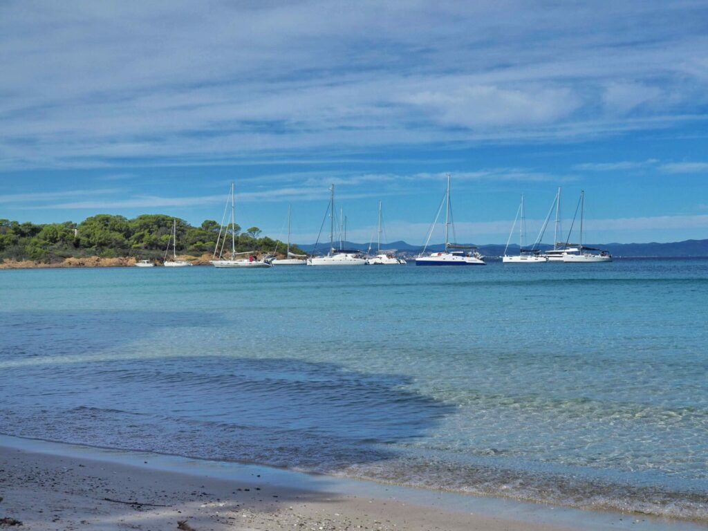 Plage d'argent Porquerolles