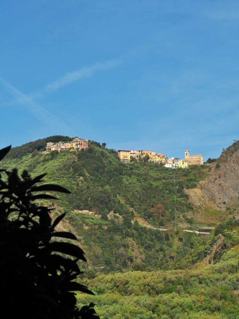 Vue sur San Bernardino depuis Corniglia