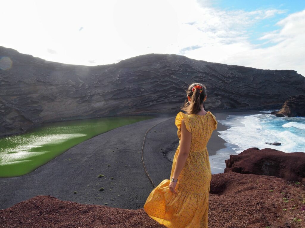 Lago verde Lanzarote